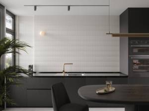 <span class=keywords><strong>Azulejos</strong></span> <span class=keywords><strong>de</strong></span> Cerámica Mosaico Verde/Blanco para Paredes Interiores <span class=keywords><strong>de</strong></span> Hoteles <span class=keywords><strong>y</strong></span> Baños, <span class=keywords><strong>Azulejos</strong></span> Ecológicos Resistentes al Agua - Product Image 5