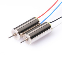 Usine chinoise 7mm * 16mm minuscule Drone Whoop DC 3.7V 60000 tr/min brosse sans noyau petit moteur