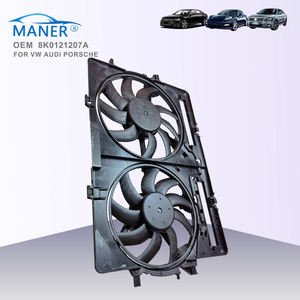 พัดลมระบายความร้อนหม้อน้ำรถยนต์ไฟฟ้า MANER 12V รุ่น 8K0121207A 8K0959455S สำหรับ Audi A6 A7 Q3 - Product Image 2