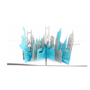 Tarjetas Pop-up 3D <span class=keywords><strong>de</strong></span> la Ciudad <span class=keywords><strong>de</strong></span> <span class=keywords><strong>Nueva</strong></span> <span class=keywords><strong>York</strong></span> con Diseño <span class=keywords><strong>de</strong></span> Monumentos Emblemáticos, Recuerdo <span class=keywords><strong>de</strong></span> Viaje, Regalo <span class=keywords><strong>de</strong></span> Graduación o Aniversario, Tarjeta Kirigami con Nota - Product Image 6