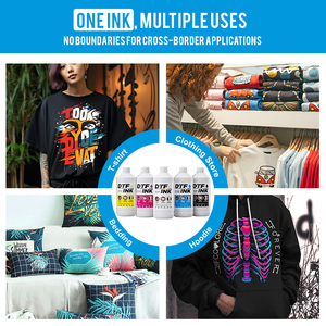 Fcolor Sinh Thái Thân Thiện Với Dtf Sắc Tố Mực Màu Sắc Sinh Thái Màu Sắc Sinh Thái T-Shirt Truyền Nhiệt In Ấn Mực Mực 1000Ml Pet Chuyển Phim Wmyck Dtf Mực - Product Image 4