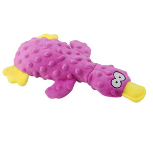 ZHONGYA Pet New Durable Eco-Friendly Plush Quacking Duck Dog Chew <strong>Toy</strong> with <strong>Squeaky</strong> Design for Entertainment and Teeth Cleaning - Product Image 6