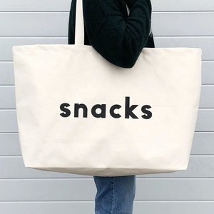Customized Logo Eco Advertising Tote Bag CE Certified Custom Size Plates Blank Foldable Beach Canvas Handle Embroidered Printed - Product Image 3