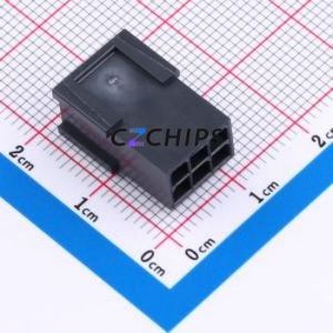 430200611 Housing (Wire-to-Board / Wire-to-Wire) P=3mm Connector 2x3P 3mm Micro-Fit (MX 3.0) 3mm - Product Image 2