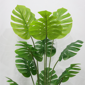 ต้นมอนสเตอร่าปลอมขนาดใหญ่เหมือนจริงสำหรับตกแต่งภายในและภายนอกอาคาร ขายส่ง - Product Image 6