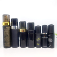 Flacon pompe à mousse Factorystock de petite capacité (30ml, 50ml, 60ml, 100ml, 150ml, 200ml, 250ml) noir brillant et noir mat
