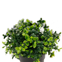 Décoration de bureau, mini-pots de plantes artificielles, fleurs
