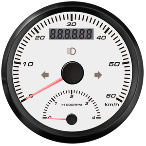 GPS <strong>Speedometer</strong> Tachometer 60km/h Speed Kph 4000 Rpm for ATV UTV GPS Blind Area Odometer Compensation - Product Image 3