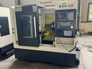 Torno <span class=keywords><strong>CNC</strong></span> de Bancada Inclinada de Servicio Mediano TCK40 con Sistema <span class=keywords><strong>CNC</strong></span> Syntec, Mecanizado de Alta Precisión de 3 Ejes - Product Image 5