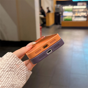 Nuova Cover per <span class=keywords><strong>iPhone</strong></span> <span class=keywords><strong>13</strong></span> 14 15 16 17 <span class=keywords><strong>Pro</strong></span> Max in PC con Colori Sfumati Laser alla Moda, <span class=keywords><strong>Protezione</strong></span> Lente e Ricarica Magnetica - Product Image 3