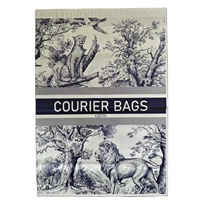 Sac d'expédition PE rose Sacs d'expédition avec logo personnalisé pour une expédition sécurisée de marchandises Sac de transport en plastique Utilisation de l'emballage
