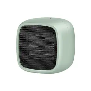 Ventilatore ad aria calda portatile, termoventilatore da tavolo 800W riscaldamento rapido piccolo ventilatore riscaldatore ad aria calda PTC in ceramica/