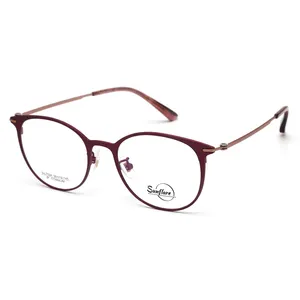Lunettes de haute qualité en gros lunettes montures de lunettes lunettes optiques montures optiques en titane pour hommes myopie - Product Image 1