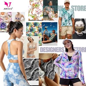 Naked feel doble cepillado impreso alto elástico <span class=keywords><strong>30</strong></span>% spandex 70% tela <span class=keywords><strong>de</strong></span> punto <span class=keywords><strong>de</strong></span> nailon para traje <span class=keywords><strong>de</strong></span> baño ropa <span class=keywords><strong>de</strong></span> yoga y ropa activa - Product Image 2