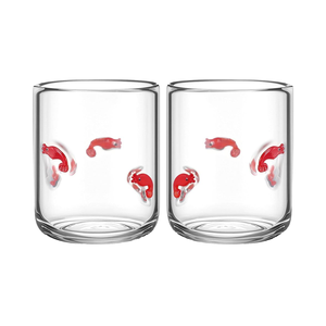 Vasos de jugo Icon de 14oz, copas de vino y cóctel sin tallo antiguas, estilo Camarón para fiesta de verano en casa, regalo para mujer - Product Image 1
