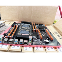 لوحة أم إلكترونية لسطح المكتب ثنائية المعالج X99 LGA 2011 DDR4 لأجهزة الكمبيوتر المخصصة للألعاب Xeon