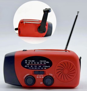 วิทยุพลังงานแสงอาทิตย์อเนกประสงค์แบบพกพา วิทยุฉุกเฉินพร้อมที่ชาร์จโทรศัพท์สำหรับการตั้งแคมป์กลางแจ้ง - Product Image 5