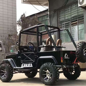 Mini Willys UTV de Gasolina de 50-110cc con 3 Marchas y Reversa, para Niños y Adultos, con 2 Asientos, Tipo Jeep - Product Image 3
