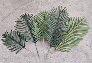 Daun Palem Buatan Tropis Berkualitas Tinggi Grosir untuk Balkon, Tempat Panjat Kucing, Pohon Kelapa, Pohon Palem - Product Image 2