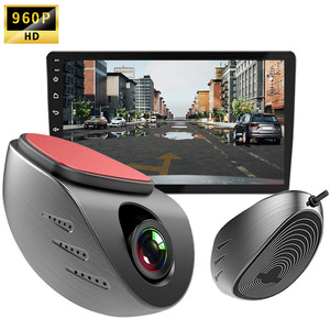 Hond Geïntegreerde dubbele lens 720p 64GB rijrecorder met lusopname 140 hoek USB / WiFi <span class=keywords><strong>Android</strong></span>-navigatiesysteem - Product Image 2