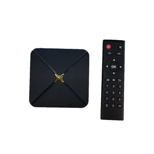 Échantillon d'approvisionnement HLQ-PLUS 2g 8g Amlogic s905 Y3A x4 mini 4k android 11 TV OS box prend en charge la plate-forme cloud pour des images de logo personnalisées