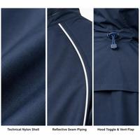 Conjunto Deportivo para Hombre, Tejido de Alto Rendimiento, Capucha con Ribete Reflectante, Manga Raglán, Cierre Completo, Estilo Urbano, Personalizado