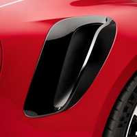 Panneaux d'admission d'air latéraux en carbone sec de haute qualité, style T, kit d'amélioration de performance extérieure Aerokit pour Porsche 992 Turbo S