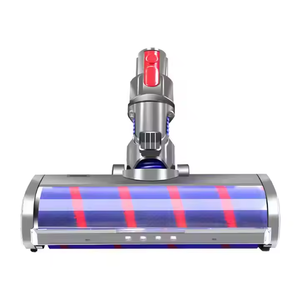 E.LUO Convient pour les aspirateurs Dysons <span class=keywords><strong>V7</strong></span> V8 V10 V11 <span class=keywords><strong>Brosse</strong></span> à pièces Tête de nettoyage domestique <span class=keywords><strong>Tapis</strong></span> Sol Rouleau souple <span class=keywords><strong>Brosse</strong></span> à plancher - Product Image 2