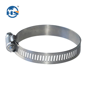 Collier de serrage pour tuyau d'aquaculture à vis sans fin de type américain Collier de serrage pour tuyau d'aquaculture réglable en acier inoxydable - Product Image 6