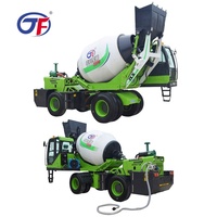 Camion malaxeur auto-alimenté Zhongke Jufeng (Groupe Shanqi) de 3,5 mètres cubes, décharge plus rapide sans résidus