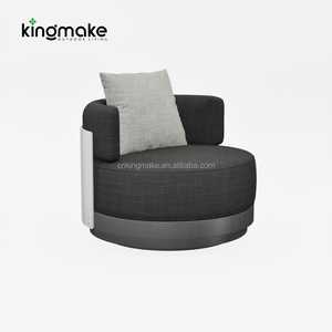 Canapé d'extérieur pivotant haut <span class=keywords><strong>de</strong></span> gamme, mobilier <span class=keywords><strong>de</strong></span> terrasse imperméable, ensemble <span class=keywords><strong>de</strong></span> meubles <span class=keywords><strong>de</strong></span> patio avec coussins confortables, canapé <span class=keywords><strong>de</strong></span> <span class=keywords><strong>jardin</strong></span> en aluminium - Product Image 4