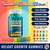 Gummies véganes sans sucre à la vitamine D3 K2 L-Glutamine pour le développement osseux, la santé squelettique et la défense immunitaire – Complément quotidien
