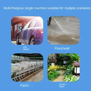 48 V Portable Small Car Washer Electric High Pressure Washer Series For Car Clean Automatic Pressure Washer Car Wash Machine