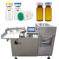 Nettoyeur rotatif de flacons en verre YB-ZX100 pour le lavage des flacons d'ampoules de liquides oraux destinés aux lignes de remplissage