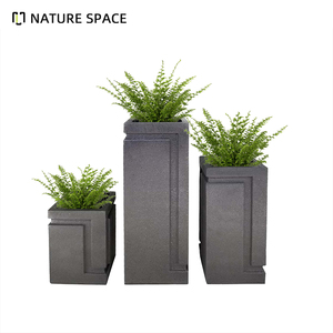 Maceta nórdica para el interior <span class=keywords><strong>de</strong></span> la <span class=keywords><strong>casa</strong></span>, decoración <span class=keywords><strong>de</strong></span> macetas <span class=keywords><strong>de</strong></span> fibra <span class=keywords><strong>de</strong></span> vidrio, macetas para plantas altas, maceta para uso en interiores y exteriores - Product Image 3