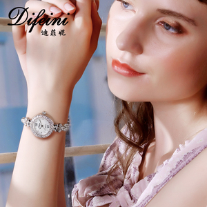 DIFEINI Diamant Luxe RVS Dameshorloge MIYOTA uurwerk 3ATM Waterdicht Analoog Wijzerplaat Nieuw Luxe Zirkoon - Product Image 3