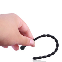Sexbay - Dilatateurs urétraux vibrants en silicone rechargeables par USB, 10 vitesses, plug pénien avec anneau pénien pour hommes