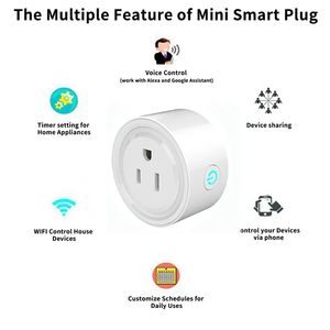 <span class=keywords><strong>Prise</strong></span> intelligente sans fil Tuya WiFi avec contrôle WiFi, <span class=keywords><strong>prise</strong></span> AU EU, 2 ports USB, double <span class=keywords><strong>prise</strong></span>, 110-220V, blanc, 70g - Product Image 5