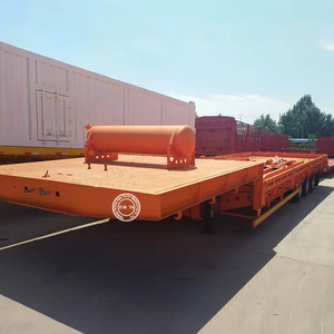 Hot Sale 3-Axlelowbed <strong>Trailer</strong> 60Ton Heavy-Duty Low Bed Gooseneck <strong>Trailer</strong> Factory Hot Selling Price for Heavy Equipment Transport - Product Image 6