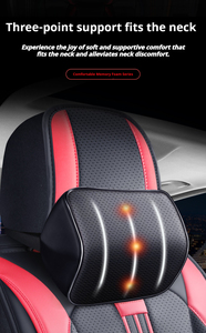 <span class=keywords><strong>Coprisedili</strong></span> <span class=keywords><strong>Auto</strong></span> Universali in Pelle PVC PU Impermeabile e Resistente, Set Completo, Accessori Sportivi per Interni <span class=keywords><strong>Auto</strong></span> - Product Image 4