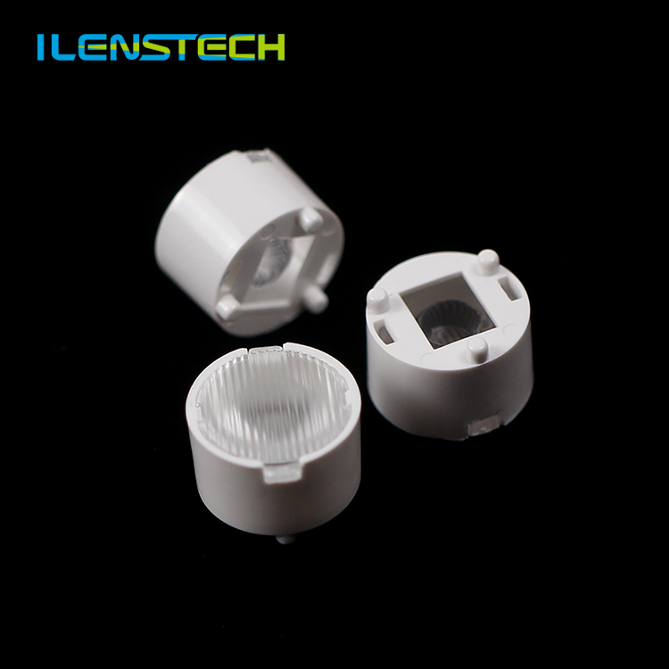 20mm Lente LED Alta Potenza, 20 Pezzi 25 Gradi Lenti Ottiche Lisce PMMA