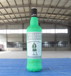 Botella de Champán Gigante Inflable Personalizada para Decoración de Eventos - Product Image 2