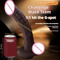 Fournisseur en gros de jouets pour adultes en silicone liquide, texture réaliste extra longue et très rugueuse, pour couples, OEM, dildo personnalisé pour boutique pour adultes