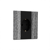 Interruptor de Pared Estándar Europeo Color Oro Champán, Interruptor de Balancín Delgado Schuko KLASS de 1, 2, 3 y 4 Vías para Viviendas y Residencias