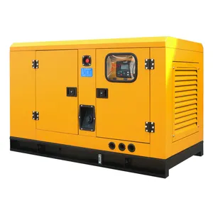 Generator mesin genset listrik, 20kw 30kva 50kva 150kva daya genset mesin diesel silent 100kva