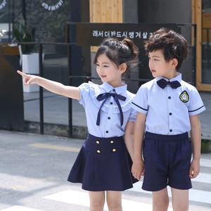 <span class=keywords><strong>ชุด</strong></span>ยูนิฟอร์มเด็กอนุบาลและประถมศึกษาแบบอังกฤษ  วัสดุอะคริลิค  สำหรับถ่ายรูปจบการศึกษาช่วงฤดูร้อน  แบบ unisex - Product Image 2