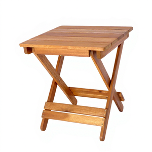 Mesa auxiliar diseñada con proporciones compactas y construcción robusta, ideal para colocar junto a sofás, camas o sillones. - Product Image 1