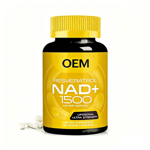 Suplemento OEM NAD+ Liposomal, Nicotinamida Ribósido 900mg, Cápsulas de Resveratrol, Quercetina, Cápsulas Orgánicas de NAD, Suplemento Diario - Product Image 1