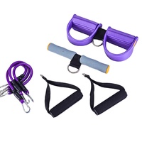 Bandas de resistencia para ejercicios largos, bandas planas de látex, equipo de Fitness para gimnasio en casa gratis para terapia física, bandas de Pilates