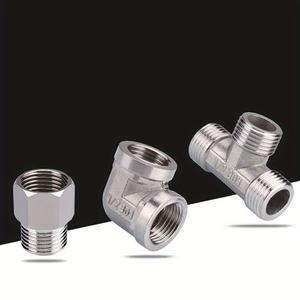 Npt Bsp 1&quot;2&quot;3&quot;4&quot; Stainless Steel Tube <strong>Fitting</strong> Control Elbow Nipple Joint Adapter Couple Female Male Water Pipe <strong>Fitting</strong> - Product Image 4